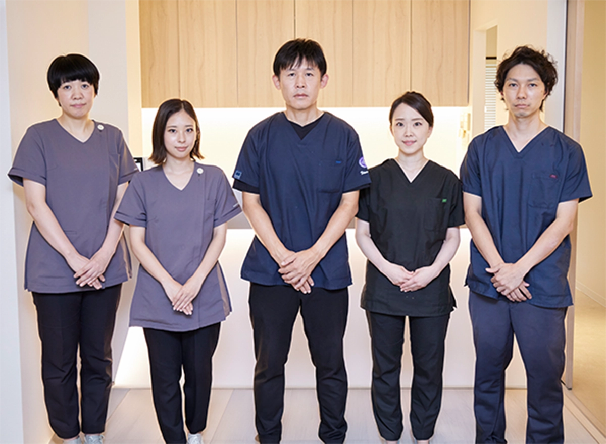 歯科衛生士と連携したチーム医療体制